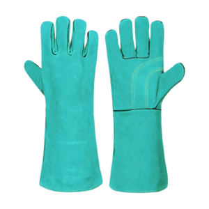 Gants en cuir de vachette de qualité supérieure Protection des mains de sécurité industrielle avec texture lisse pour les gants de soudage - Product Image 2