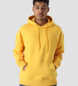 Sweats à capuche respirants en coton biologique 100% pour hommes Basics Cotton Blended Streetwear Solid Color Custom Design Hoodies Men Low quantité minimale de commande - Product Image 2