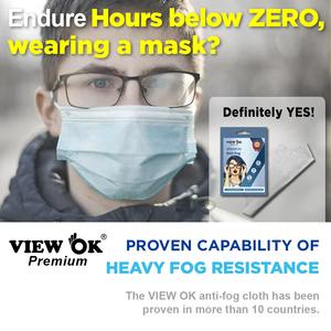 View OK Korean Premium Quality Anti-fog Cloth Long-lasting Reusable 500 Times Super Hydrophilic Microfiber Cleaner Eyeglass - Product Image 5
