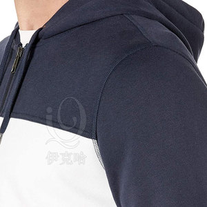 Sudaderas con cremallera para hombre recién llegadas de alta calidad, nuevas tendencias básicas, sudaderas con cremallera para hombre mezcladas con algodón - Product Image 3