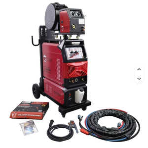 Machine à souder MIG à impulsions Zelda Heavy Duty, nouvelle génération, en acier inoxydable, 500A, système de refroidissement par eau, contrôle adaptatif - Product Image 1