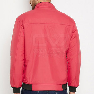 Chaqueta de bombardero transpirable hecha a medida para hombre, chaqueta de bombardero de manga larga para hombre más vendida - Product Image 3