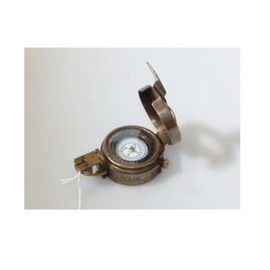 Solid Brass Metal Compass Multi-functional Smooth Etched <b>Retro</b> Style Vintage Pirate Coin Solid Brass Outdoor Gadgets - Product Image 3