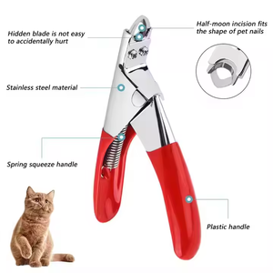 High Quality Eco-Friendly Multi-Function Pet Nail <b>Clipper</b> Professional Stainless Steel <b>Dog</b> & Cat Grooming Tool <b>for</b> Safe Cleaning - Product Image 4