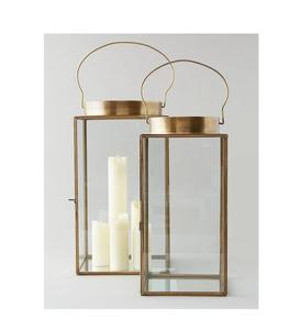 Customized Trendy New Designer Classic Unique Set of 2 <b>Lantern</b> Metal Candle Holder <b>Outdoor</b> Indoor Terrarium Candle <b>Lantern</b> - Product Image 6
