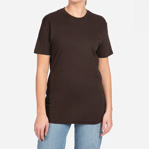 เสื้อยืดคอกลมทรงพอดีตัว สีน้ำตาล ยูนิเซ็กซ์ ยี่ห้อ Next Level Apparel รุ่น 6410 เสื้อยืดพรีเมียมสำหรับผู้ชาย - Product Image 2