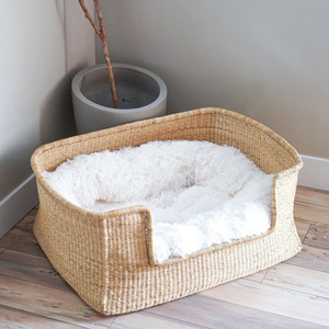 ตะกร้าหญ้าทะเลสำหรับสุนัขและแมวอุปกรณ์เสริมสำหรับแมวสุนัขหญ้าทะเลเป็นมิตรต่อสิ่งแวดล้อม - Product Image 5