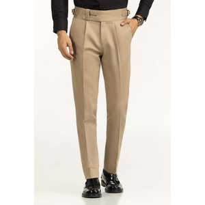 Pantalones Gurkha Clásicos de Lino 100% Algodón, Ligeros, con Estampado de Camuflaje, Bolsillos Tipo Cargo, Cierre de Cremallera y Pliegues, Talla XL - Product Image 2