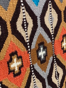 Manta de sillín de lana de tejido Premium para equitación occidental, forro de polialgodón, uso de Arena para trabajo de Rancho y senderos con paletas - Product Image 2