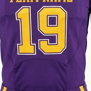 Conjunto de Uniforme de Fútbol Americano Personalizado, Camisetas de Equipo Sublimadas, Malla Transpirable de Poliéster, Cuello en V, Cintura Elástica con Cordón - Product Image 6