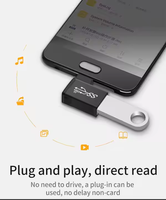 USB3.0 Type C Adaptateur convertisseur mâle à femelle OTG pour téléphones/tablettes/ordinateurs portables Sortie CC Charge et transfert de données Protection OTP