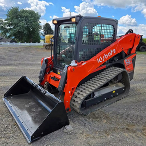 Chargeuse compacte KUBOTA SVL75-2 avec cabine EROPS, chauffage et climatisation, écran avancé avec caméra, hydraulique auxiliaire à haut débit, chargeuse sur chenilles - Product Image 1
