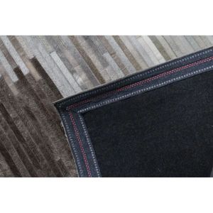 Tapis de sol de voiture en cuir imprimé à poils - Product Image 5