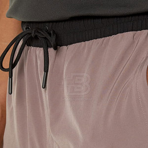 Pantalones Cortos Deportivos para Hombre, Modelo 2025, Más Vendidos, Sólidos, Casuales, de Cintura Media, Secado Rápido, Transpirables, de Poliéster, con Logotipo Personalizado y Cierre con Cordón - Product Image 6
