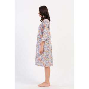 ชุดนอนผู้หญิงไซส์ XXL แขน 3/4 มีซิปและกระเป๋า - Product Image 2