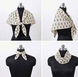 Wholesale FABRIA 100% Cotton Custom Color <b>Bandana</b> Dot Pattern Square Scarf Hand Drawn Printing Durable Quick Dry 21x21 Inch - Product Image 6