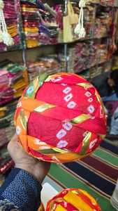 Turban multicolore du Rajasthan, pagdi traditionnel marwadi lahariya en coton pour hommes/femmes/enfants, costume de mariage, Holi, Mehndi, festival - Product Image 4