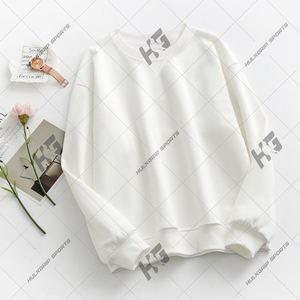 Sweat-shirts à capuche pour femmes, personnalisés, en molleton bouclette, à épaules tombantes, col montant, coupe oversize, écologiques, pour l'hiver - Product Image 5