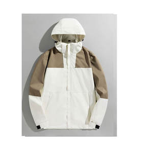 Chaqueta cortavientos de lona transpirable, ropa deportiva de invierno con logotipo personalizado para hombre, técnicas bordadas, sudaderas con capucha cómodas - Product Image 5