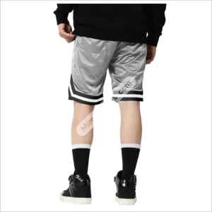 Trending Grey With Black Rib Beach Basketball Custom <b>Shorts</b> 2025 Summer Mesh <b>Shorts</b> Breathable Jogging Men's Custom Gym <b>Shorts</b> - Product Image 3