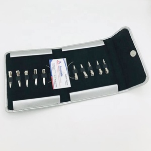 Kit d'outils professionnels d'extension de cheveux en acier inoxydable comprenant des aiguilles de coupe vente en gros - Product Image 1