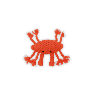 Crab Shaped Interactive Squeaky Dog <b>Toy</b> Made of Durable PP and <b>Soft</b> Cotton for Playing with Pets for Fish and <b>Rabbit</b> Owners - Product Image 1