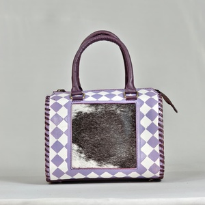 2026 New Lady Casual Genuine Cowhide Leather Shoulder <b>Bag</b> Large Capacity Waterproof Zipper Set 2 Pieces Fashionable Designer - Product Image 1