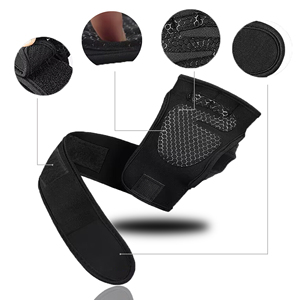 Guantes de Boxeo de Neopreno Unisex BIGWOOD SPORTS, Medios Dedos, para Levantamiento de Pesas, Gimnasio, Entrenamiento, Logotipo Personalizado, Protección para Muñeca y Mano - Product Image 3