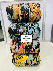 100% Rayón Viscosa Spandex Tela Impresión de descarga digital para ropa para camisas y bodas para niñas - Product Image 3