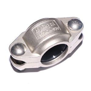 Accouplement rainuré Victaulic Euro en acier inoxydable 316 304 de bonne qualité, accouplement rigide <span class=keywords><strong>flexible</strong></span> rainuré, collier de serrage pour tuyau à <span class=keywords><strong>double</strong></span> boulon - Product Image 3