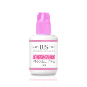 BIS LASH Gel dissolvant pour cils roses 15ml - Product Image 1