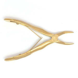 Fórceps de Extracción Dental para Niños de Primera Calidad, Premolares Superiores, Patrón Inglés, Equipo Dental de Acero Inoxidable Quirúrgico - Product Image 5