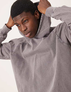Sweat à capuche en molleton pour homme, design streetwear tendance, impression numérique, dernière collection hiver, service OEM personnalisé - Product Image 2