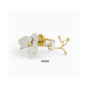 Bol à fruits rond en aluminium fini laiton antique avec support pour table à manger et décoration de cuisine - Product Image 3