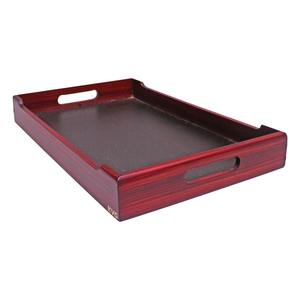 Bandeja de Servir de Madera Esmaltada Resistente al Calor, Bandeja de Servir Confiable para la Cocina - Product Image 1