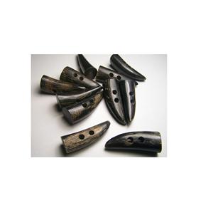 Fermeture à boutonnière en corne de buffle, écologique, durable, faite à la main, pour la couture sur mesure, projets de mode, style d'hiver pour designers - Product Image 4