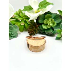 Shirley Collection Elegant <b>Copper</b> Plumber Fashion Cuff Bracelet - Product Image 1