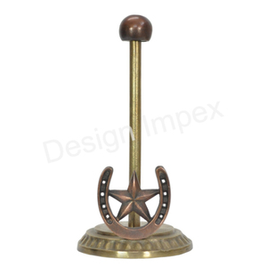 Brass Antique Napkin Stand Decorative Portable <b>Tissue</b> Holder <b>Wedding</b> Tabletop Display Portable <b>Tissue</b> Stand Low Prices - Product Image 3