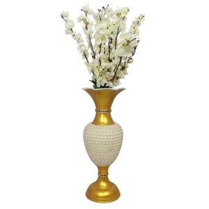 Vaisselle de vente chaude du fournisseur indien de vase à fleur en laiton fait à la main pour la décoration de maison et de fête Pot de fleur - Product Image 3