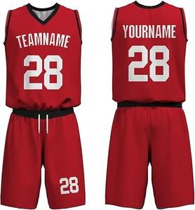 Camiseta Deportiva Profesional de Baloncesto, Uniforme de Equipo Personalizado, Malla Reversible, Sublimación, Secado Rápido - Product Image 1