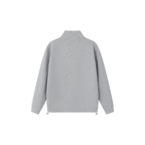 Chaqueta de vuelo de cuero impermeable con capucha y patrón bordado - Product Image 2