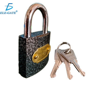 Lucchetto Rinforzato con Gancio Corto da 50mm, Dispositivo di Sicurezza in Acciaio con Chiave - Product Image 1