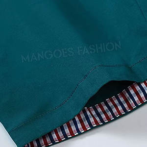 Double <b>Layer</b> Sublimation Plain Cotton/Polyester Solid Street Wear Sets Breathable Quick Dry High Street Style Custom Men's - Product Image 3