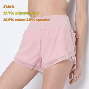 2025ใหม่กางเกงออกกำลังกายขาสั้นสำหรับผู้หญิงกางเกงสำหรับปั่นจักรยานเอวสูงเอวสูงแบบไม่มีด้านหน้า - Product Image 5