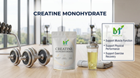 Suplemen Diet Bubuk Creatine Monohydrate OEM, Mendukung Fungsi Otot
