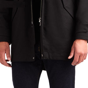 Haute qualité hommes hiver Parka épais chaud coupe-vent vêtements d'extérieur décontractés avec fourrure décoration imperméable moyen Long manteau veste - Product Image 5