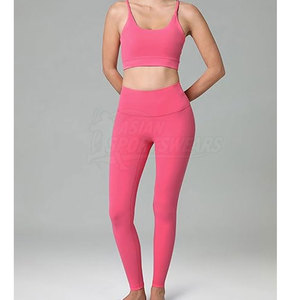Leggings de sport pour femme, taille haute, respirants, avec soutien abdominal, texture lisse, pour le fitness et le confort en mouvement - Product Image 3