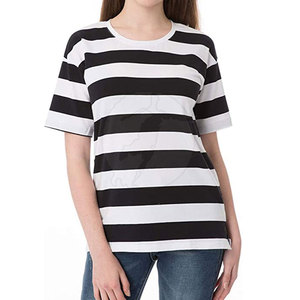 Camiseta de manga corta hecha de algodón para mujer, ropa informal de secado rápido, nueva llegada, camiseta para mujer en Stock - Product Image 2