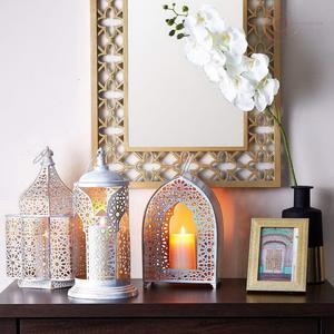 Elegante Portavelas de Metal Decorativo para Decoración del Hogar |   Mejora el Interior con la Luz de una Vela - Product Image 3