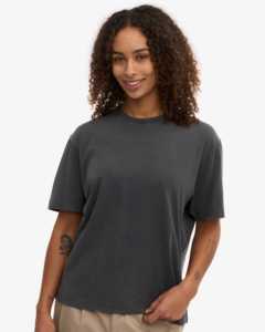 Camiseta deportiva de gran tamaño personalizada para mujer, camiseta informal transpirable de secado rápido de talla grande de Color sólido para mujer - Product Image 2